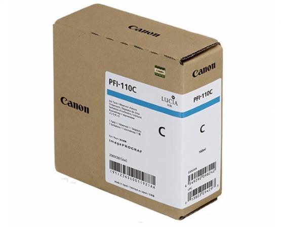 Canon Tinte PFI-110 C Cyan, 160 ml 