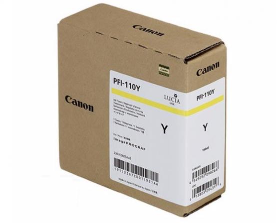 Canon Tinte PFI-110 Y Gelb, 160 ml 